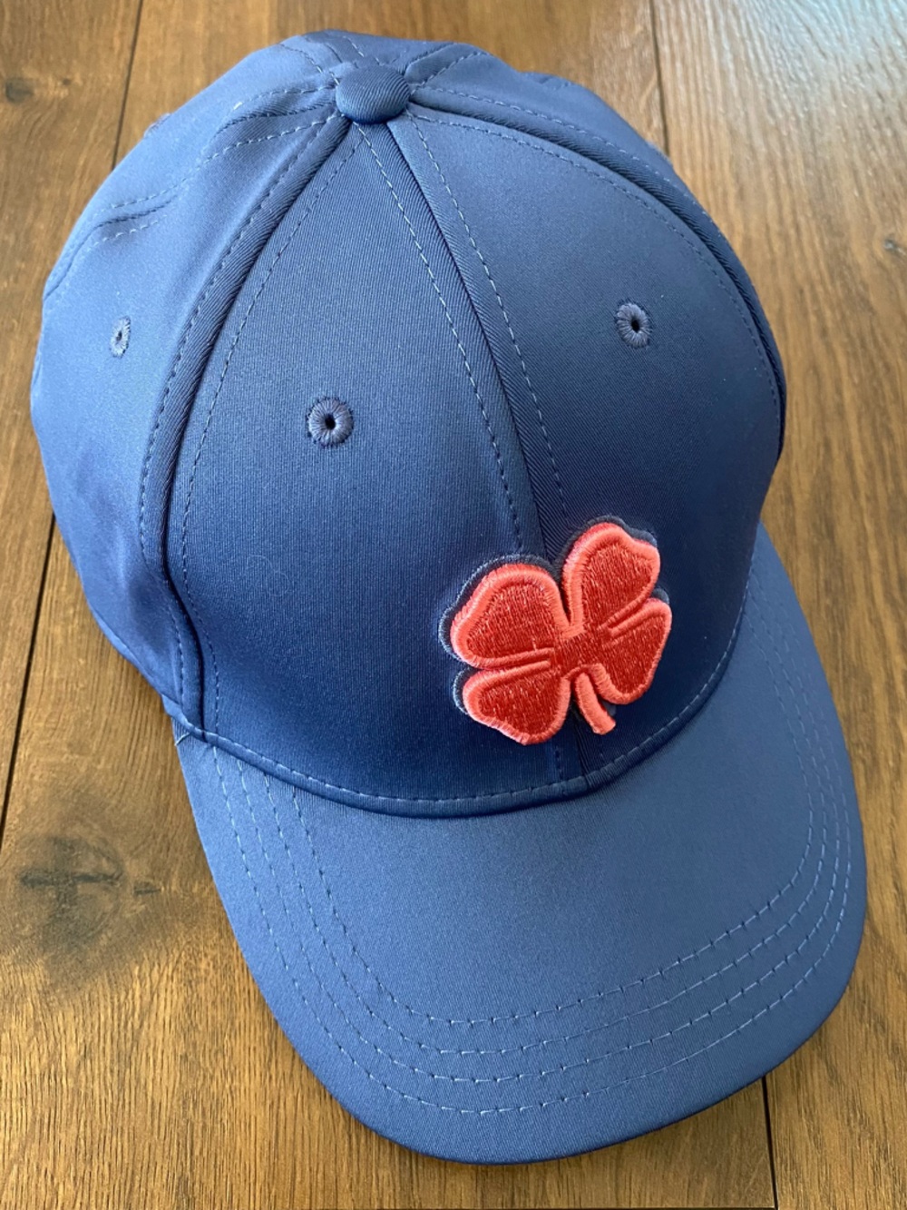 Black Clover Spring Luck Fitted Golf Hat Black Baseball Cap L/XL